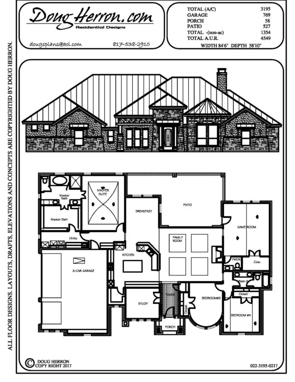 1896 bedrooms, 325 bathrooms house plan