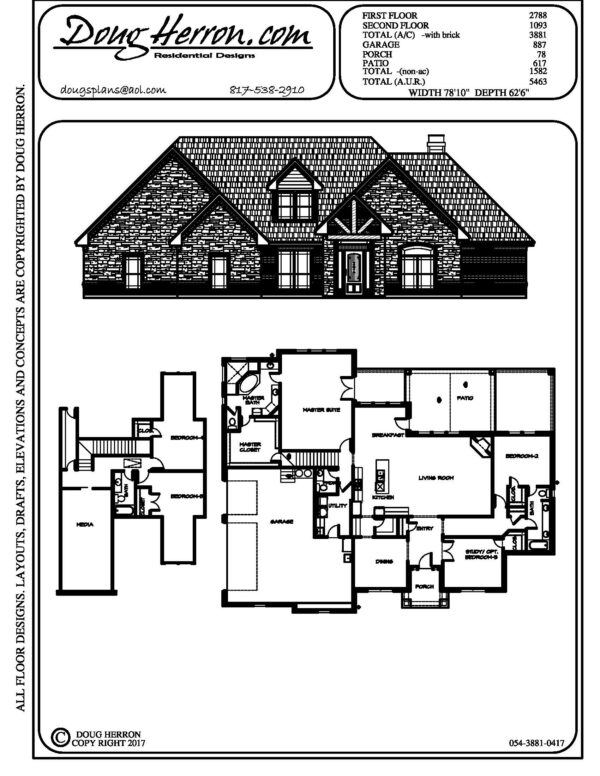 1896 bedrooms, 326 bathrooms house plan